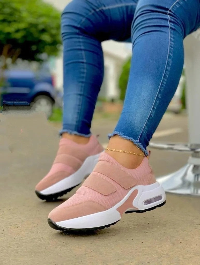 Tenis Doble Cierre Rosado