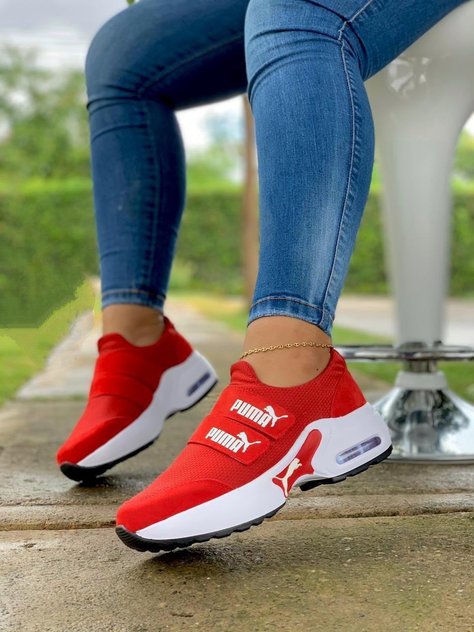 Puma Doble Cierre Rojo