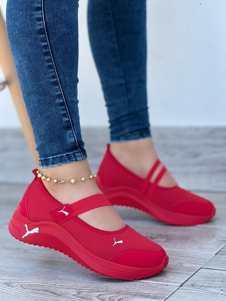 Zapatillas Puma Mafalda Rojas