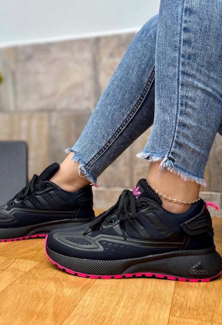 Adidas 2k Negro Fucsia