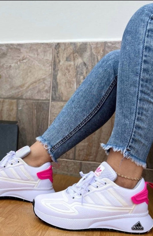 Adidas 2k Blanco Rosa