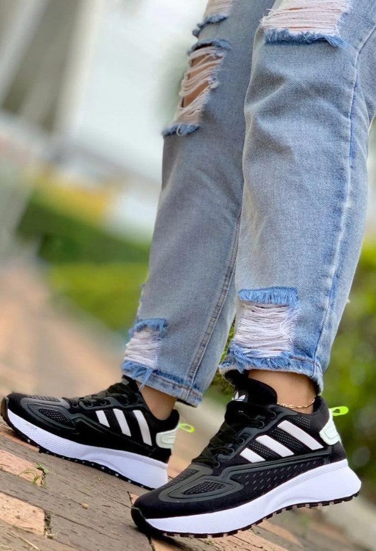 Adidas 2k Negro Blanco