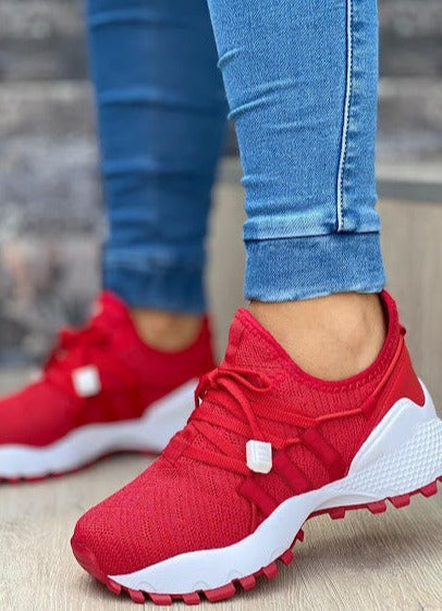 Tenis Rojo Deportivo Unisex
