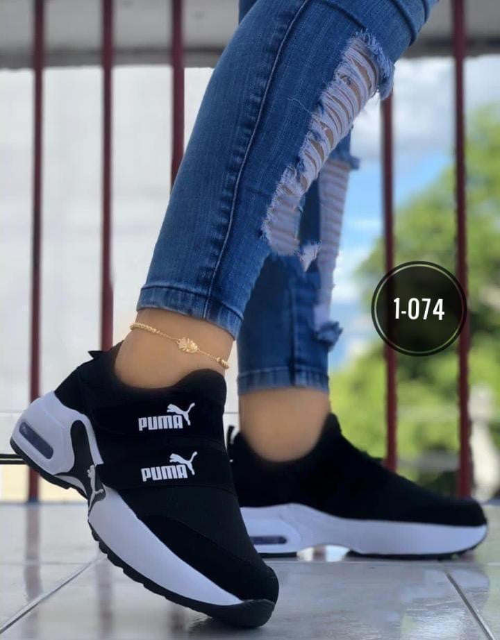 Puma Doble Cierre Negro