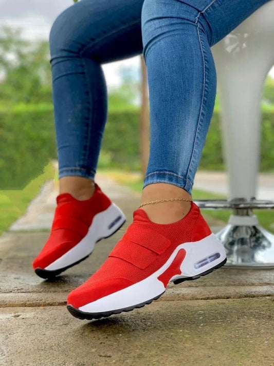 Tenis Doble Cierre Roja